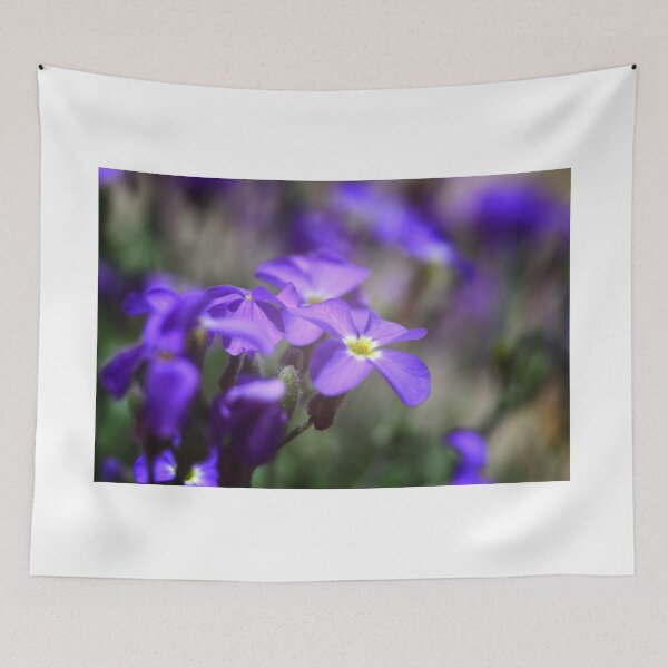 Item preview, Soft Purple Flower Macro Dreamy Floral Aesthetic Blurred Background Nature Close Up designed and sold by onubi.