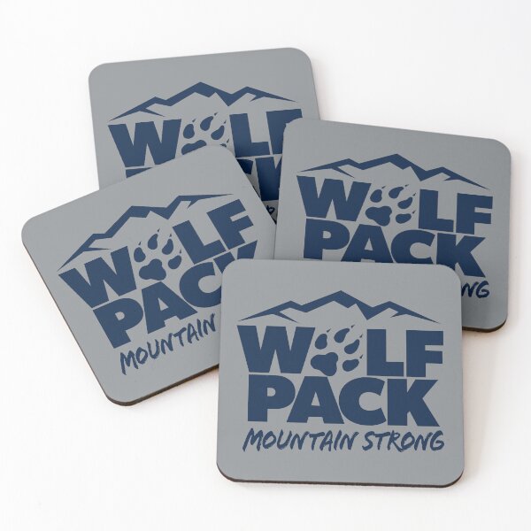 Item preview, Wolf Pack Mountain Strong - UNR Inspired Design-Blue designed and sold by G2Creative.