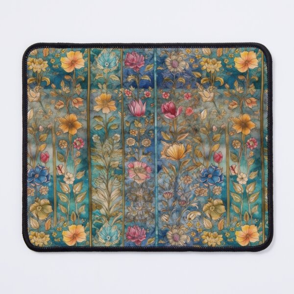 Item preview, Artistic Vertical Floral Panels Watercolor Botanical Pattern designed and sold by pinkal.
