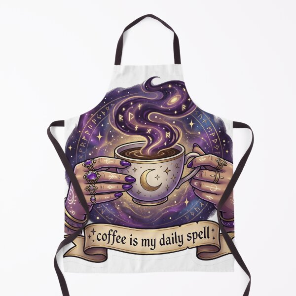 Item preview, Coffee Is My Daily Spell | Celestial Witchy Brew designed and sold by AzmyStore.as .