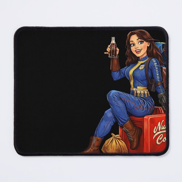 Item preview, Vault Dweller Girl with Nuka-Cola designed and sold by Imprearte.