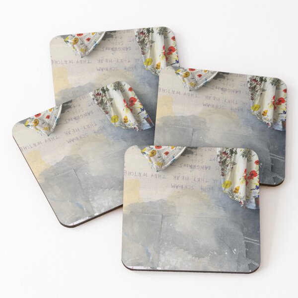 Item preview, Soft Flowers – Suspended Fabric designed and sold by Gela Mikava.
