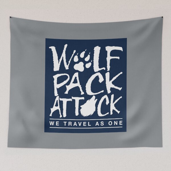 Item preview, Wolf Pack Attack: We Travel As One - Nevada Blue Design designed and sold by G2Creative.