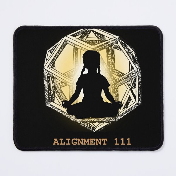 Item preview, Meditation Girl Sacred Geometry Spiritual Yoga Art designed and sold by area248.