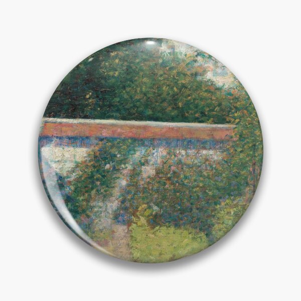 Item preview, The Watering Can Garden at Le Raincy by Georges Seurat: Garden Art Poster designed and sold by artofuniverse.
