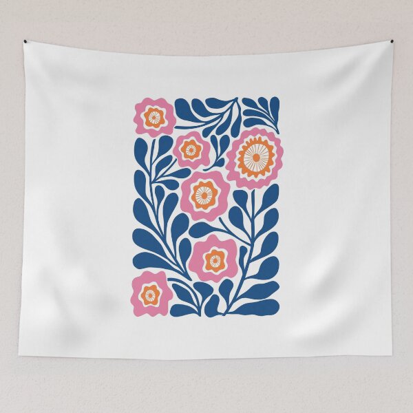 Item preview, Floral - Bouquet rose-bleu designed and sold by ArtPlus+.