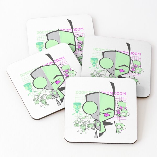 Item preview, Gir Doom Grid Techno Split Face Art designed and sold by SiddoMingalo.