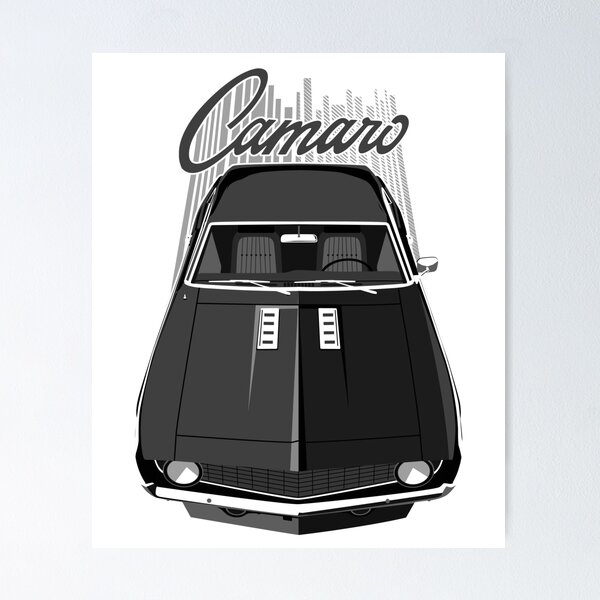 Item preview, Chevrolet Camaro 1st gen - Black designed and sold by V8social.
