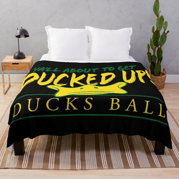 Item preview, Ya'll About To Get Ducked Up - UO Inspired Ducks Spirit Wear - Green & Yellow designed and sold by G2Creative.