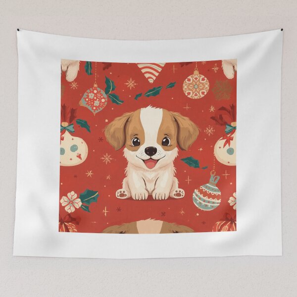 Item preview, Cute puppy Christmas  designed and sold by JosueShop101.