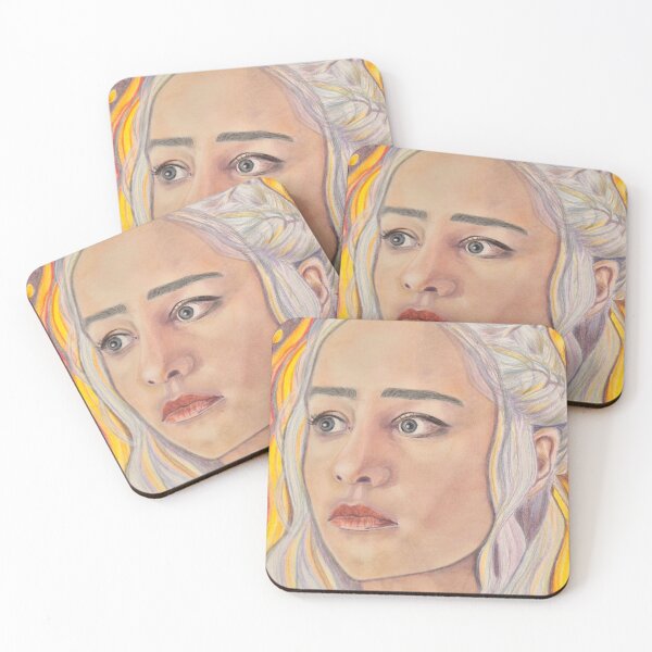 Item preview, Dragon Queen hand drawn fantasy art designed and sold by Pigment & Pencil: Portaits by Lisa.