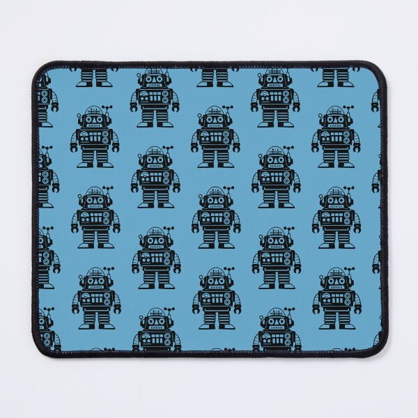 Item preview, Retro Robot Pattern designed and sold by tonymagnerart.