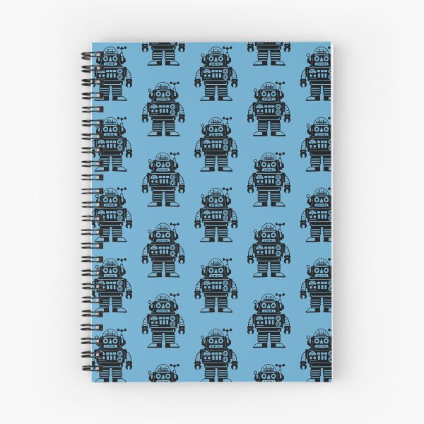 Item preview, Retro Robot Pattern designed and sold by tonymagnerart.
