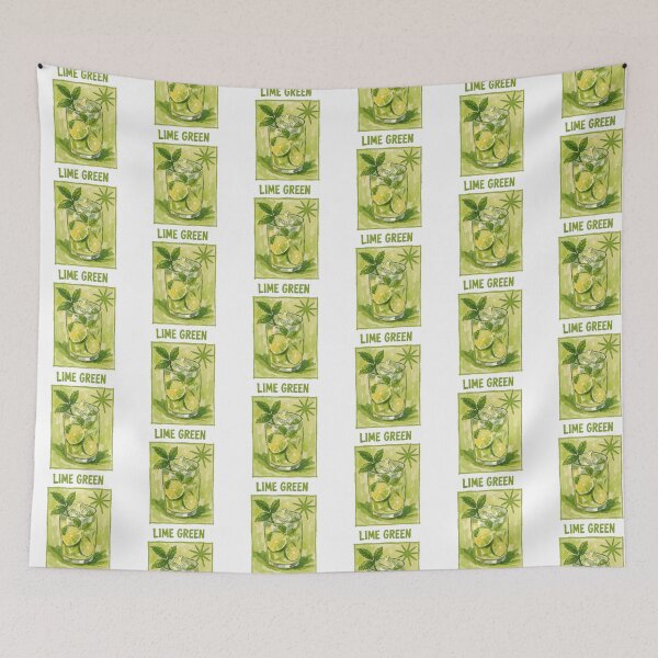 Item preview, Lime Green Lemonade Summer Design | Refreshing Drink Aesthetic | Summer Vibes Typography designed and sold by Mialunaa.