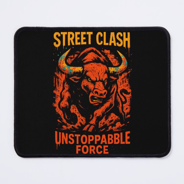 Item preview, Charging Bull Urban Graffiti Style designed and sold by SholoStudio.
