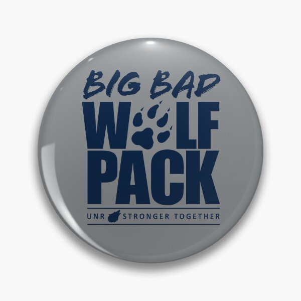 Item preview, Big Bad Wolf Pack: UNR Stronger Together - Nevada Blue Design designed and sold by G2Creative.