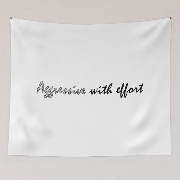 Item preview, Aggressive with effort! designed and sold by Positive Mindzet!.