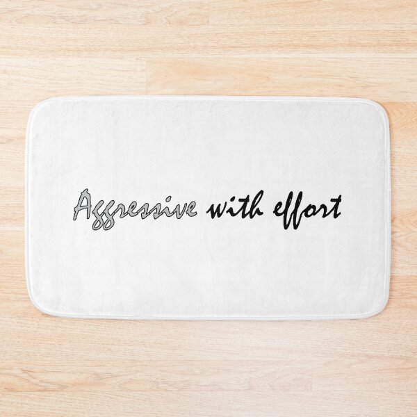 Item preview, Aggressive with effort! designed and sold by Positive Mindzet!.