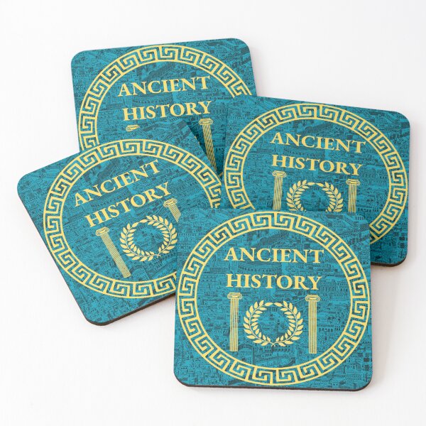 Item preview, Map of Ancient Rome Logo Blue designed and sold by AncHist101.