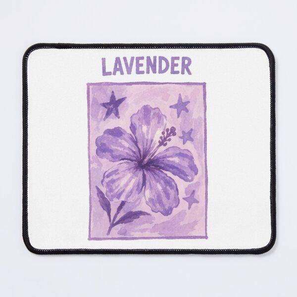 Item preview, Lavender Floral Design | Soft Aesthetic Flowers | Pastel Typography Art designed and sold by Mialunaa.