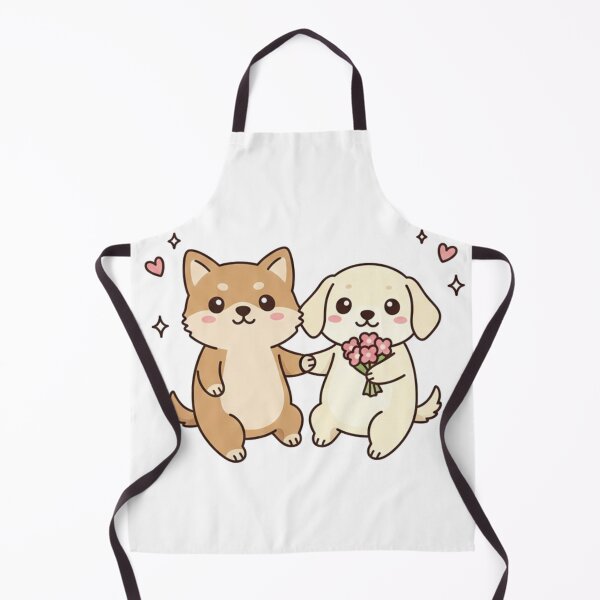 Item preview, Cute Dog Couple designed and sold by CosmicCutouts.