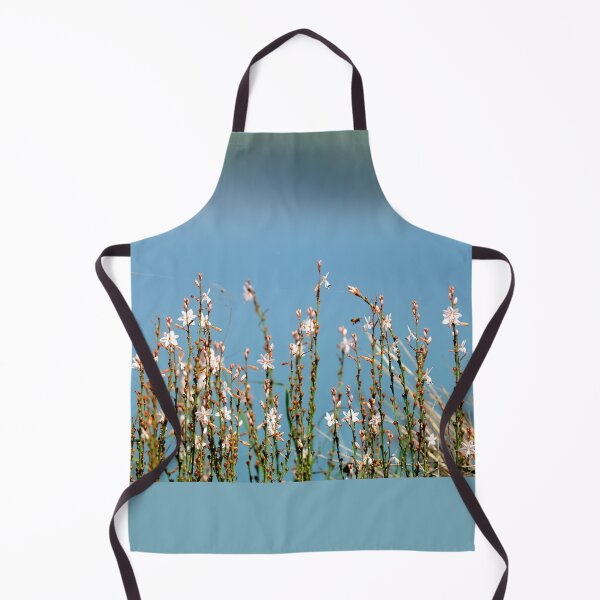 Item preview, Minimal Wildflower Field Against Blue Sky Clean Nature Aesthetic Botanical Background designed and sold by onubi.