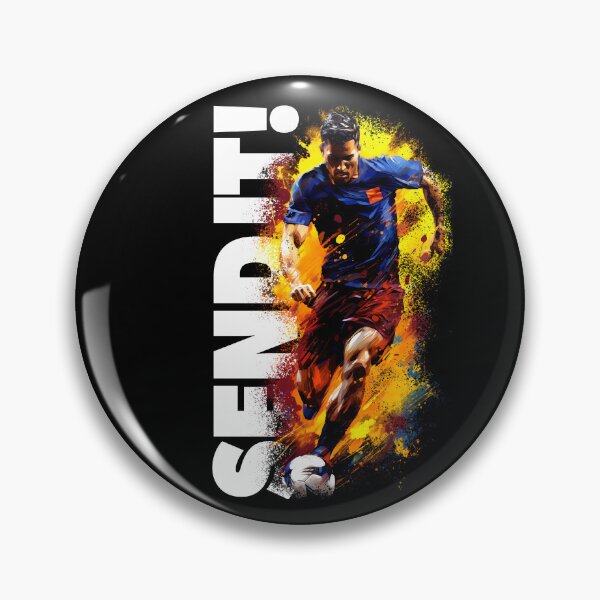 Item preview, Send It! Male Soccer Player designed and sold by G2Creative.
