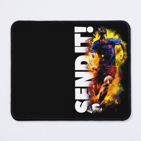 Item preview, Send It! Male Soccer Player designed and sold by G2Creative.