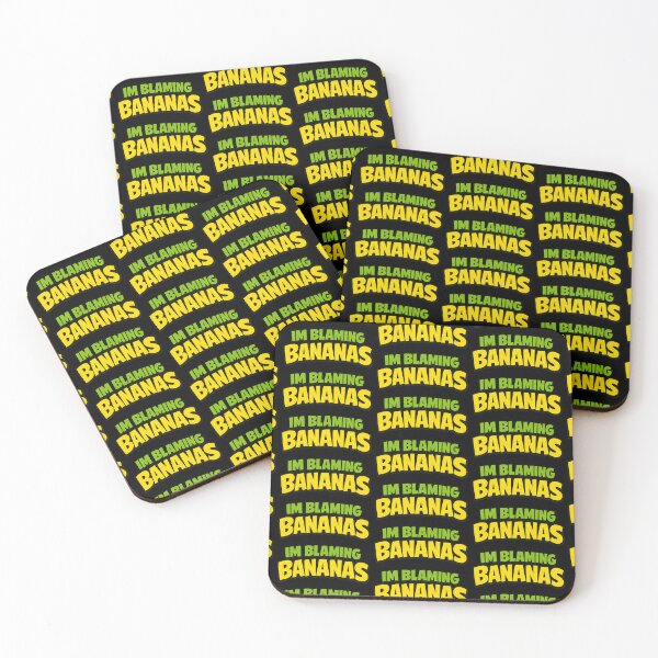 Item preview, Im Blaming Bananas Funny Bold Text Design designed and sold by TeeTimeTreasure.