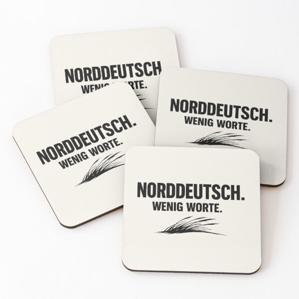 Item preview, North German Typography Shirt – NORDDEUTSCH. WENIG WORTE. designed and sold by POD DYNASTY.