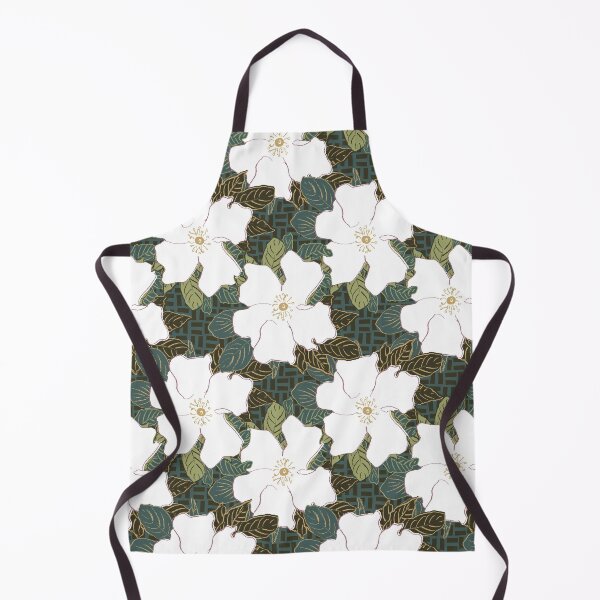 Item preview, white flower pattern designed and sold by Wondroustrange.
