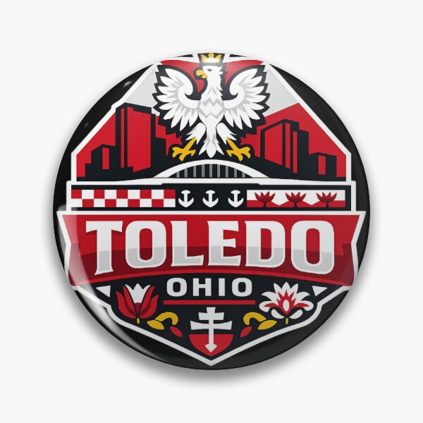 Item preview, Toledo Ohio designed and sold by Broken Antler Designs .