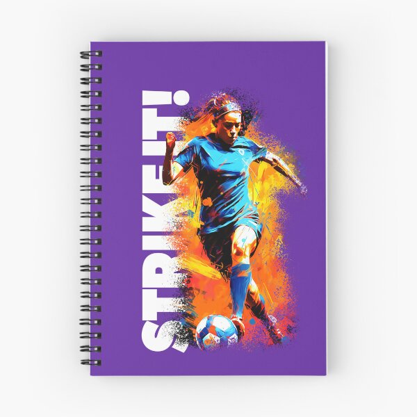 Item preview, Strike It! Female Soccer Player designed and sold by G2Creative.