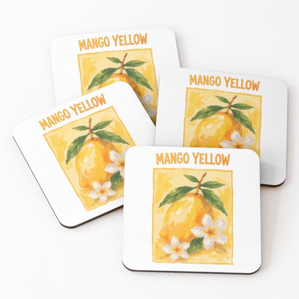 Item preview, Mango Yellow Summer Design | Sweet Vibes | Fun Summer Typography designed and sold by Mialunaa.