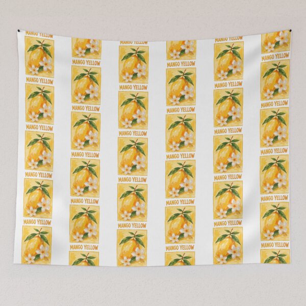 Item preview, Mango Yellow Summer Design | Sweet Vibes | Fun Summer Typography designed and sold by Mialunaa.