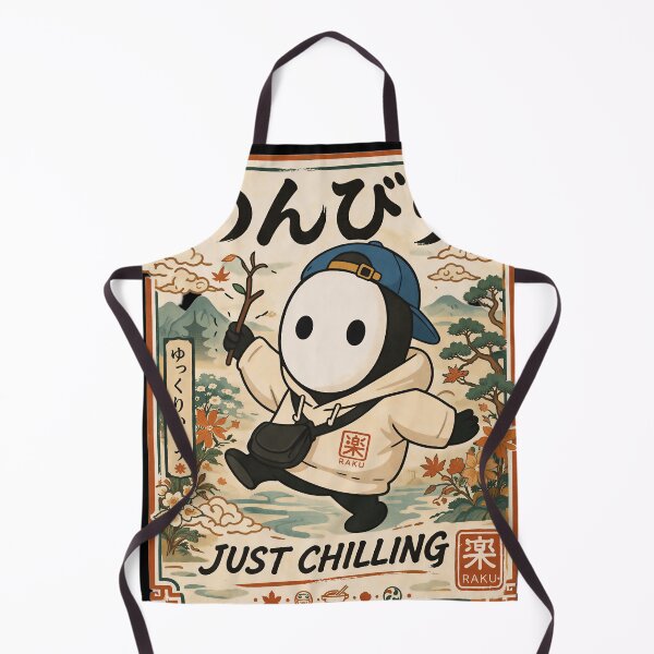 Item preview, Raku just Chillin In The Fall  designed and sold by RakuWorld.
