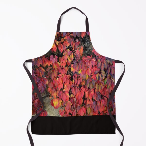 Aperçu de l'œuvre Vibrant Red Autumn Leaves Pattern Seamless Nature Background Fall Foliage Texture créée et vendue par onubi.
