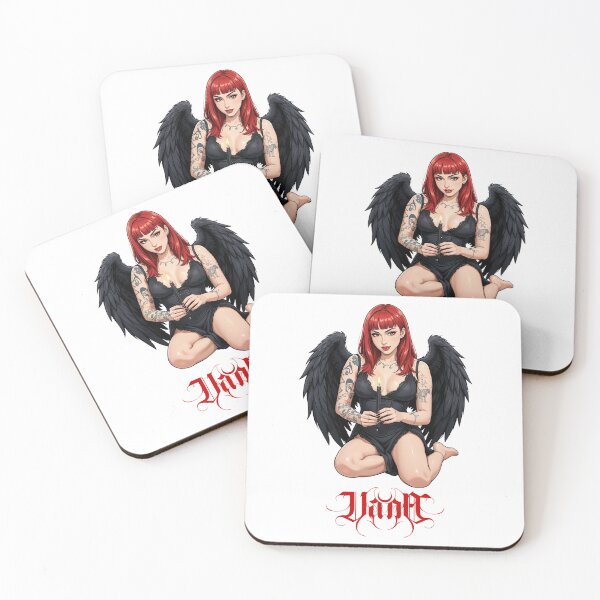 Item preview, Vana - Angel of Darkness designed and sold by BearBeardOFire Shop.