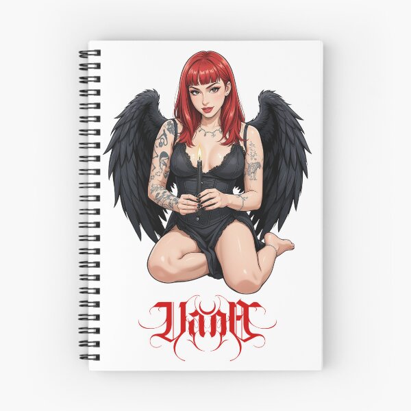Item preview, Vana - Angel of Darkness designed and sold by BearBeardOFire Shop.
