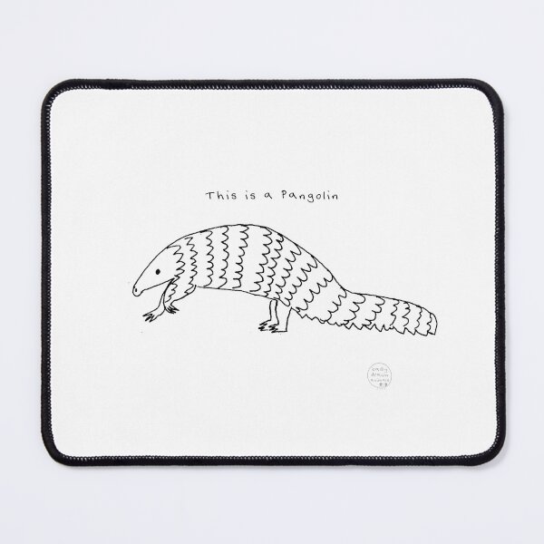 Item preview, This is a Pangolin - Funny Badly Drawn Animal designed and sold by Badly Drawn Animals.