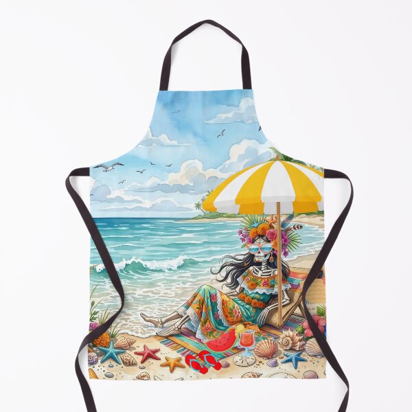 Item preview, Catrina's Tropical Holiday: A Dia de los Muertos Beach Vacation designed and sold by VibranPalette.