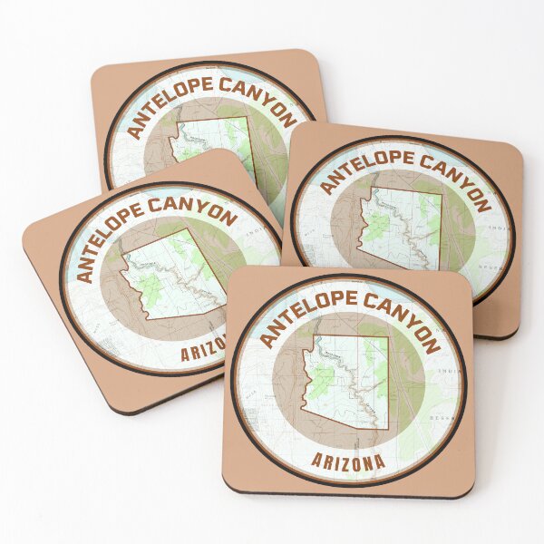 Item preview, Arizona Souvenir Map - Antelope Canyon designed and sold by Willz Designz.