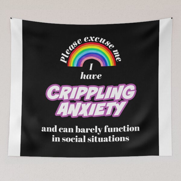 Item preview, Anxiety! designed and sold by Talking Threads.