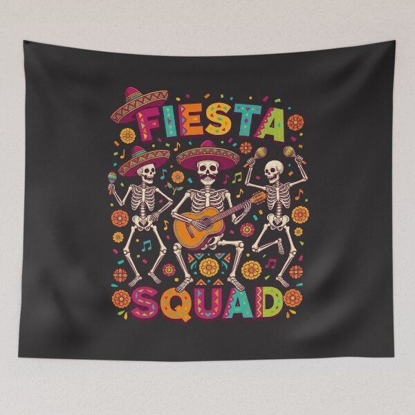Item preview, Fiesta Squad Mexican Celebration Cinco De Mayo Party Group designed and sold by FormalDehyena.