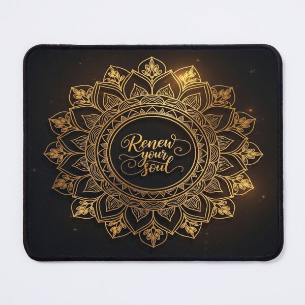 Item preview, Golden Mandala – Renew Your Soul Design designed and sold by Cristhian Almanza.