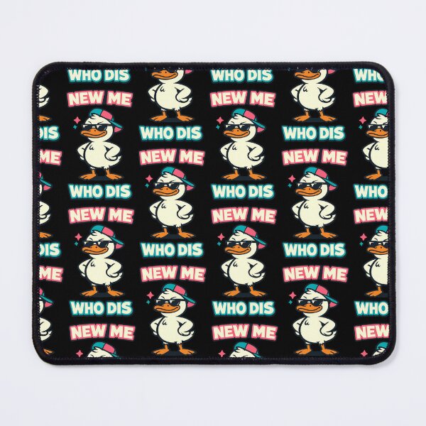 Item preview, New Me Who Dis Funny Cool Duck Cartoon Design designed and sold by TeeTimeTreasure.
