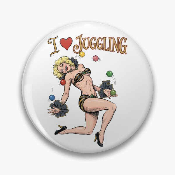 Item preview, I ❤️ JUGGLING designed and sold by graficsfx.