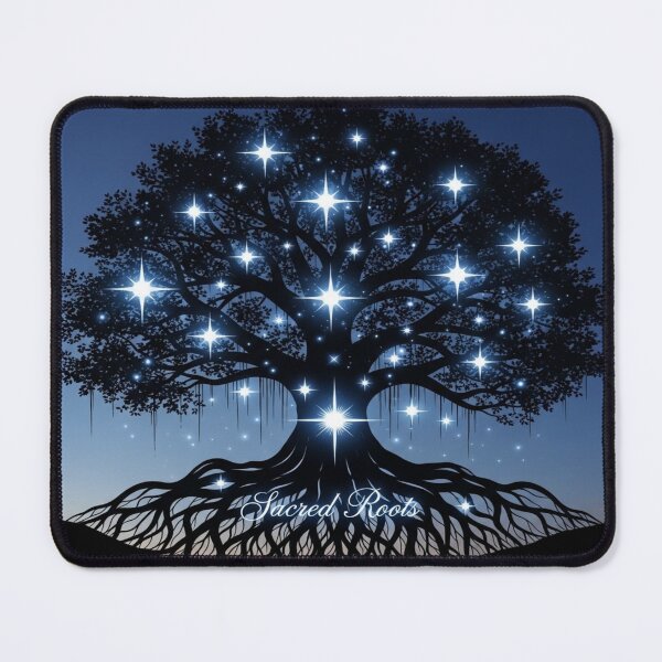 Item preview, Sacred Roots – Cosmic Tree of Life Illustration designed and sold by Cristhian Almanza.