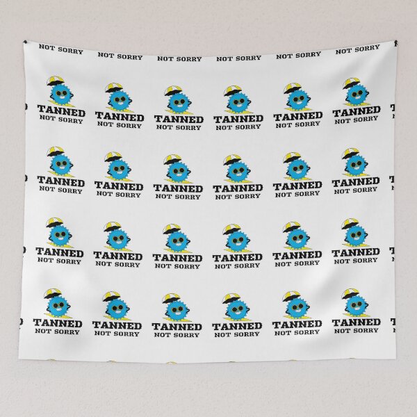 Item preview, TANNED NOT SORRY SUMMER IDEAS designed and sold by Kid-roi.