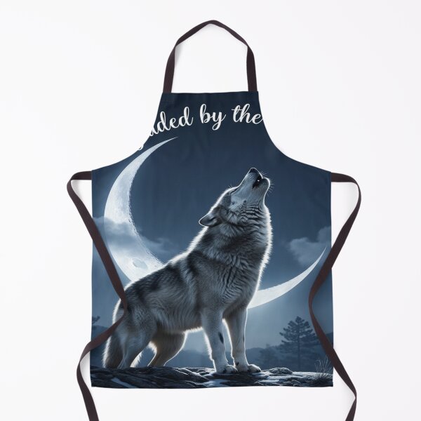 Item preview, Guided by the Moon – Wolf Silhouette Illustration designed and sold by Cristhian Almanza.